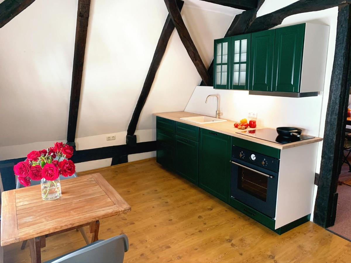 Historische Ferienwohnung Mit Kamin In Lich Ngoại thất bức ảnh