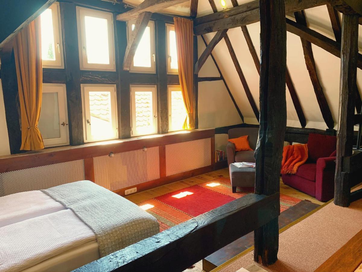 Historische Ferienwohnung Mit Kamin In Lich Ngoại thất bức ảnh