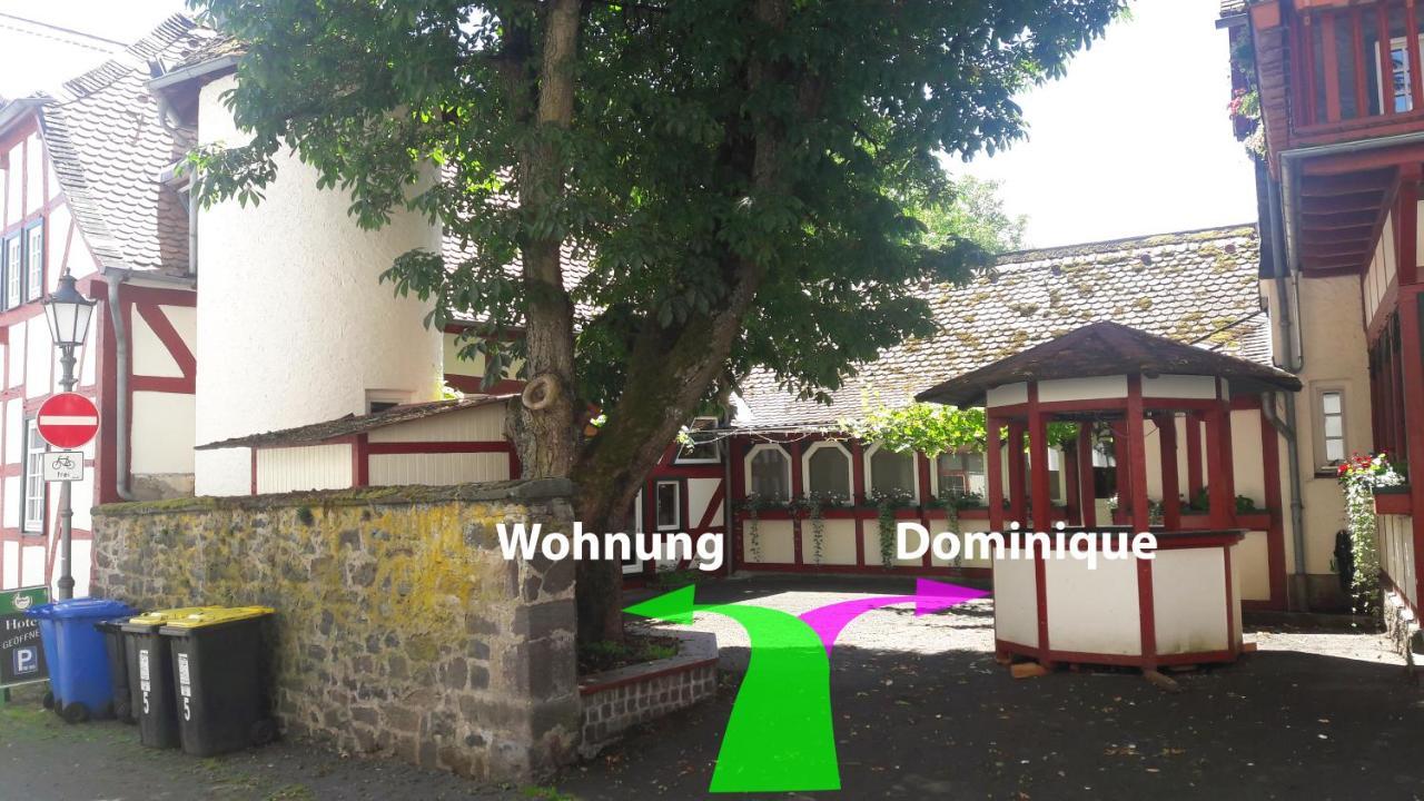 Historische Ferienwohnung Mit Kamin In Lich Ngoại thất bức ảnh