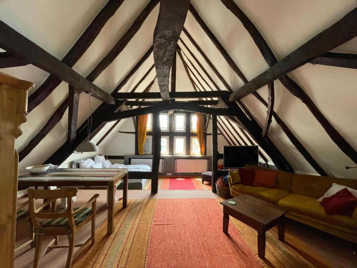 Historische Ferienwohnung Mit Kamin In Lich Ngoại thất bức ảnh